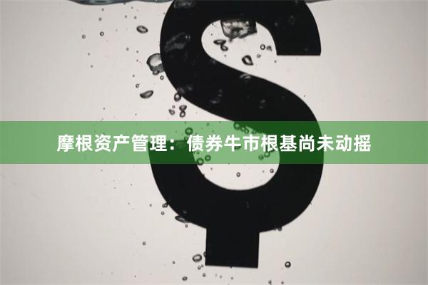 摩根资产管理：债券牛市根基尚未动摇